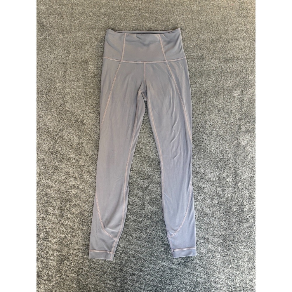 Athleta Legging Women's Size 2XS Gray Nylon Stretch High Elastci Waist Pull On
